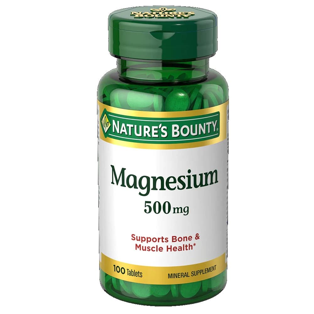 NATURES BOUNTY Magnesium 500mg - 100 Tablets