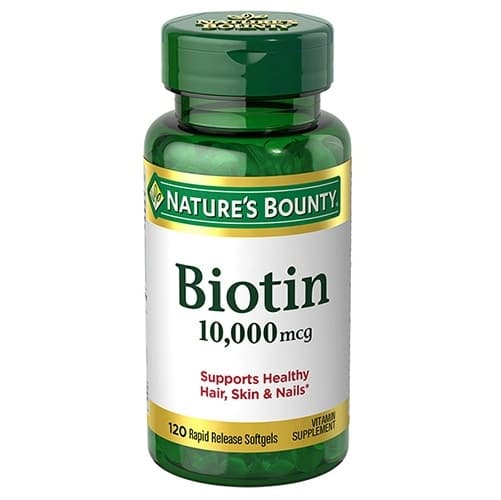NATURES BOUNTY Biotin 10000mcg - 120 Softgels