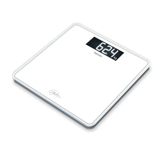 BEURER GS 400 Digital Glass Bathroom Scale - SignatureLine White
