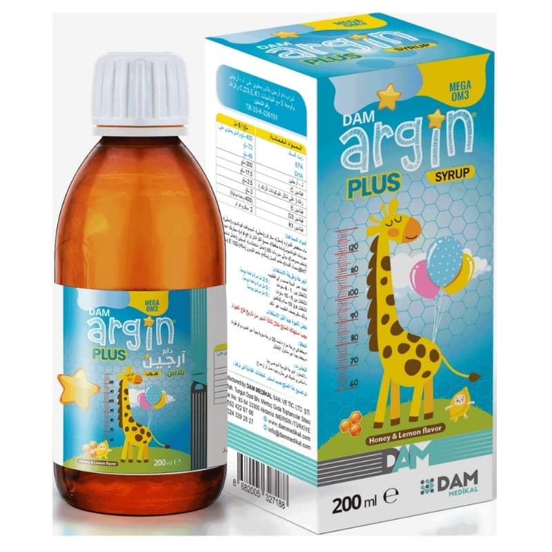 Dammedikal Dam Argin Plus - 200ml Syrup