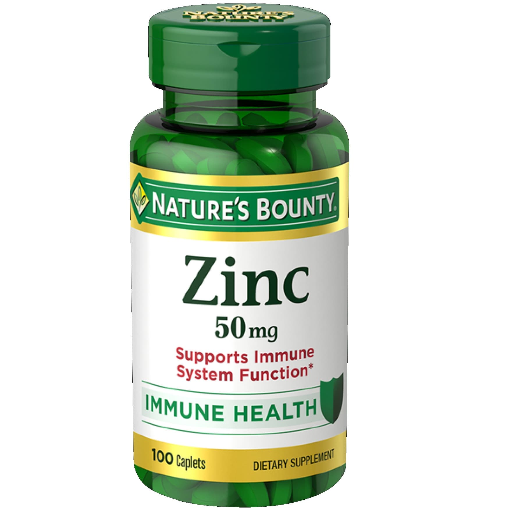 NATURES BOUNTY Zinc 50mg - 100 Tablets