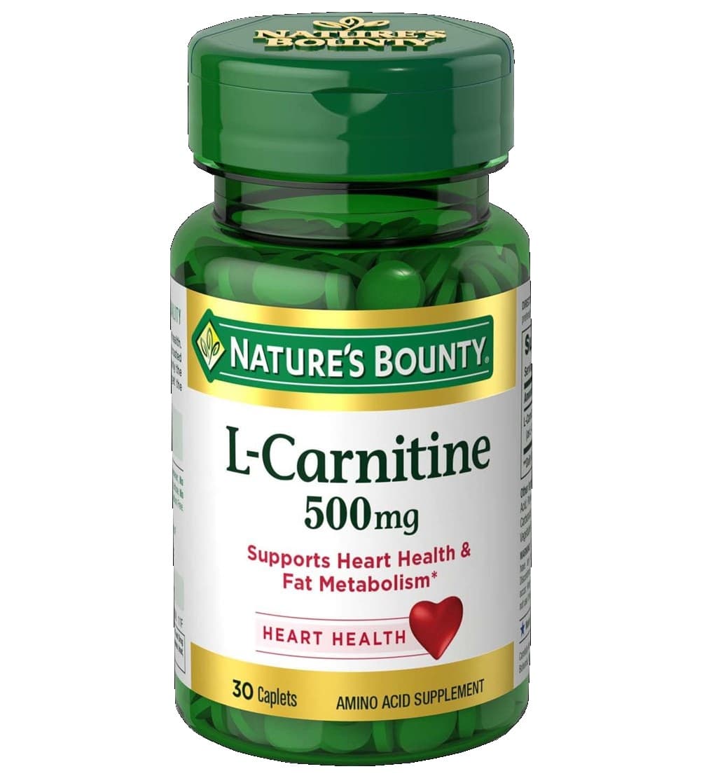 NATURES BOUNTY L Carnitine 500mg - 30 Tablets