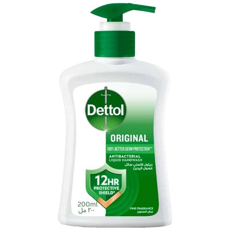 DETTOL Original Antibacterial Handwash - 200ml 7800
