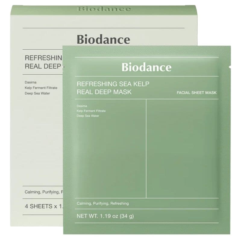 BIODANCE Refreshing Sea Kelp Real Deep Mask - 4 Sheets 591638