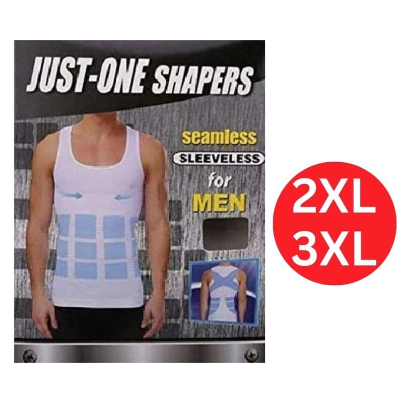 جست ون قميص رجالي بدون أكمام للتنحيف - مقاس 2XL/3XL