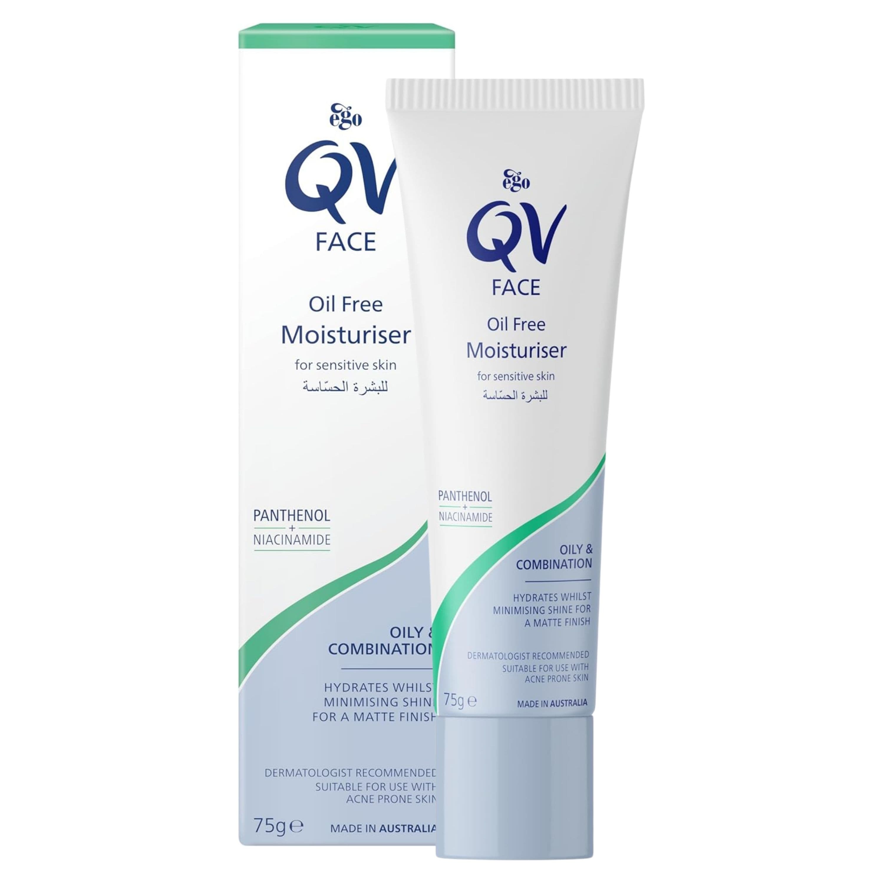 Qv Face Oily Free Moisturiser Oily & Combination Skin 75g - 68750