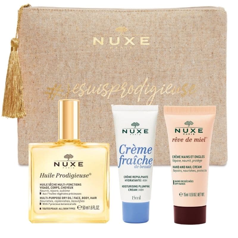 NUXE Giftset Digital Bundle Insti Hp Kit Huile Prodigieuse + Creme Fraiche VNM02256