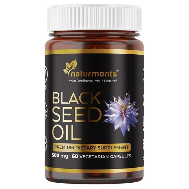 NATURMENTS Black Seed Oil 500mg- 60 Capsules