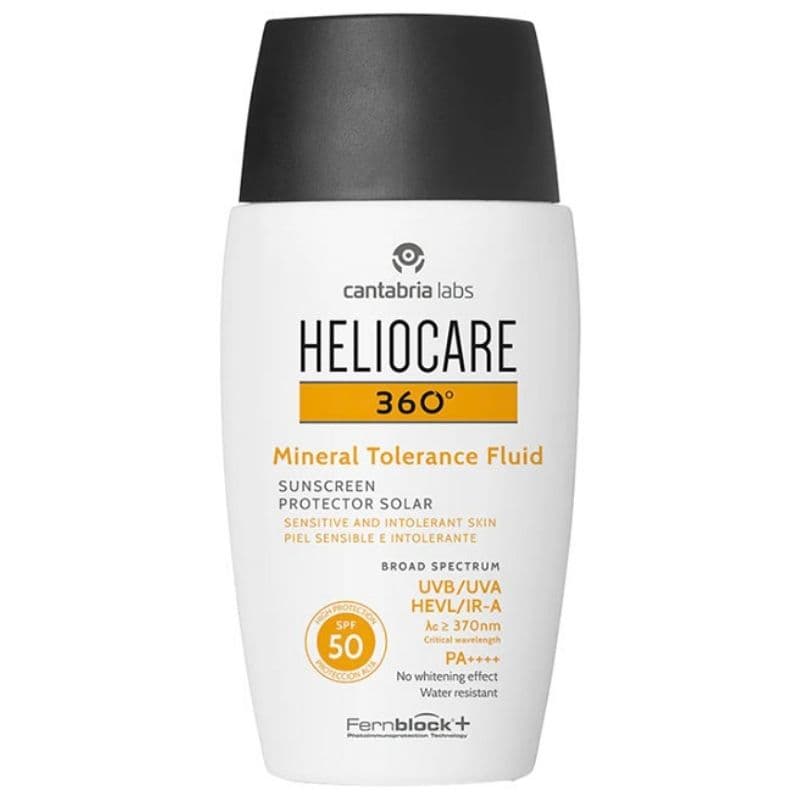 CANTABRIA Heliocare 360 Mineral Tolerance Fluid SPF50+ Sunscreen - 50ml WS20231