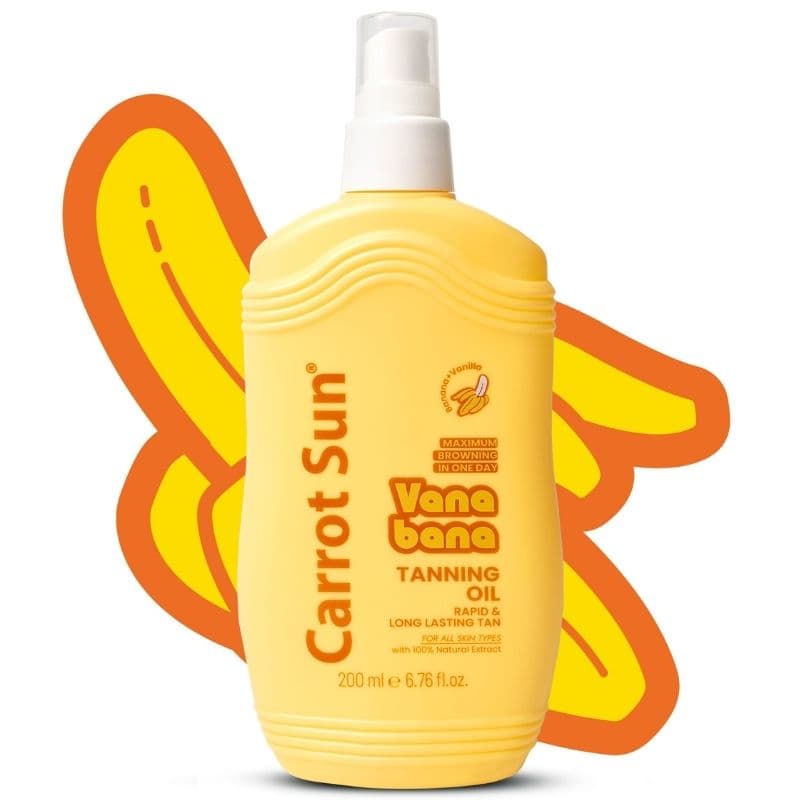 CARROT SUN Tanning Vanabana Oil - 200ml 400003046