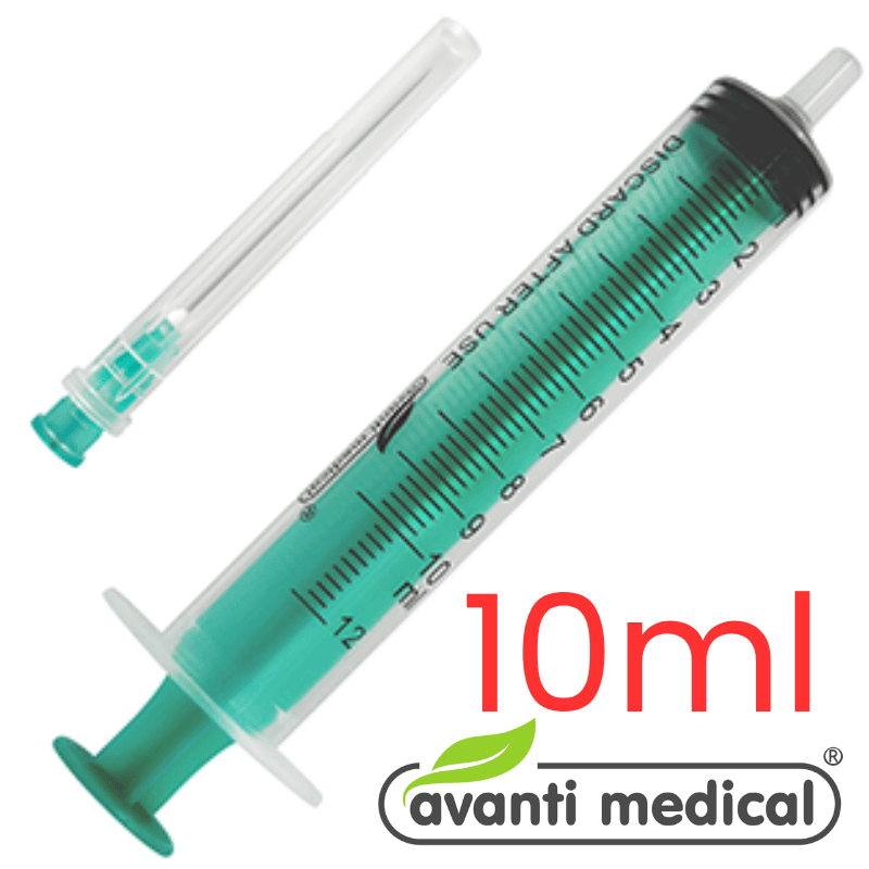 أفانتي - حقنة 10 مل 21Gx1.5 - قطعة واحدة