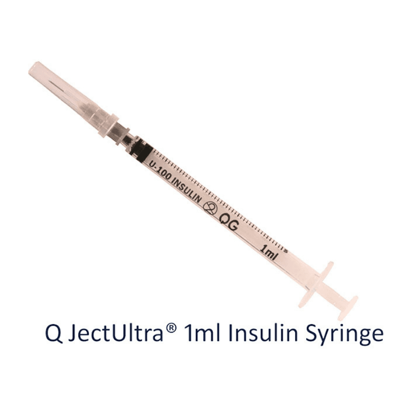 QG Q-JECT Syringe 1ml Luer Slip 30Gx0.5 - 1 Piece 116214