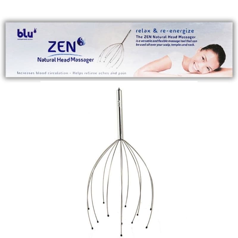 Blu Zen Natural Head Massager NHM-V1.0