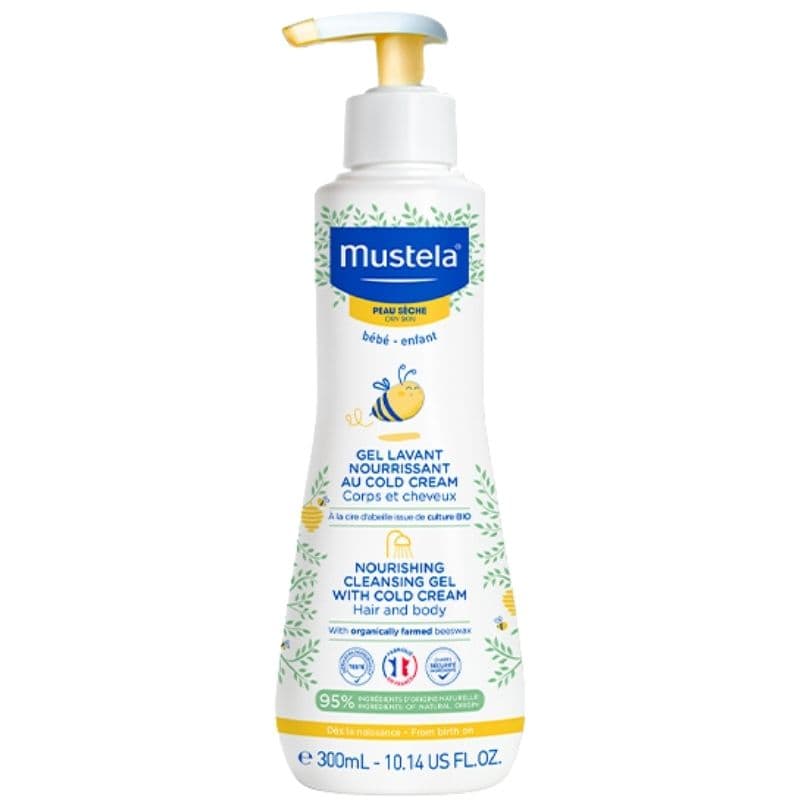 MUSTELA Nourishing Cleansing Gel Cold Cream & Beeswax - 300ml 3221
