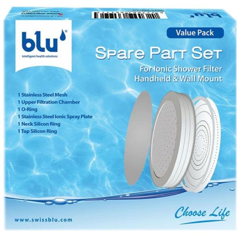 BLU Ionic Shower Spare Parts Set for Handheld & Wall Mount -SPS-ISF-HH/WM.V3.0