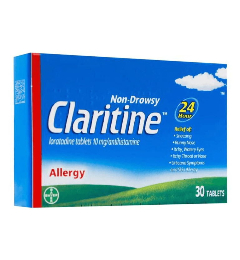CLARITINE 10mg Loratadine - 30 Tablets