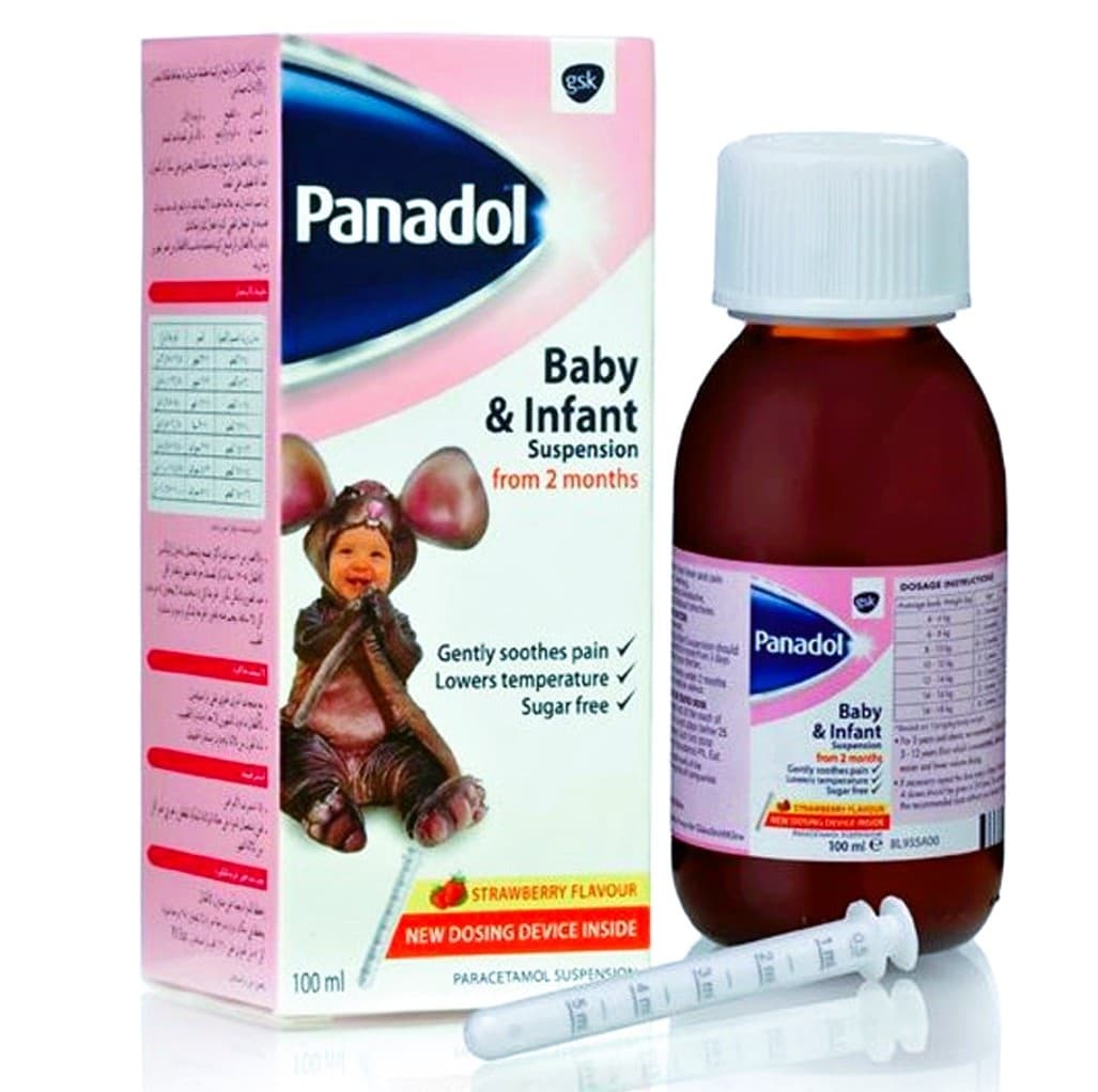 PANADOL Baby & Infant 120mg/5ml Paracetamol - 100ml Suspension
