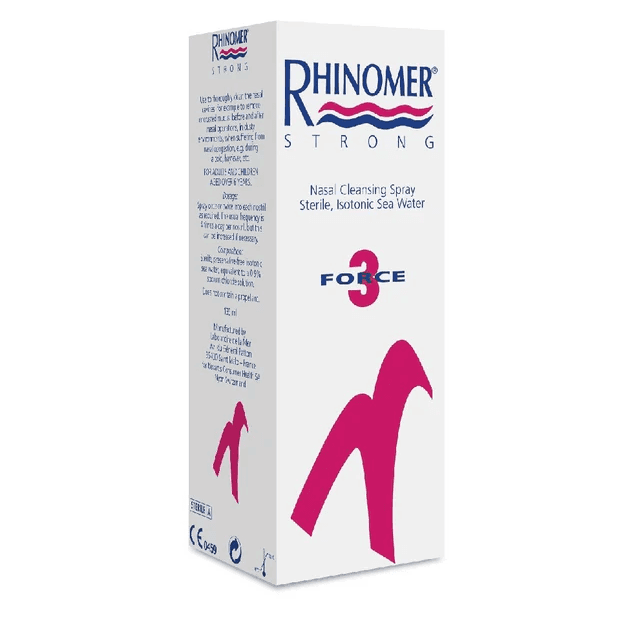 RHINOMER Strong Force 3 Cleansing Nasal Spray - 135ml