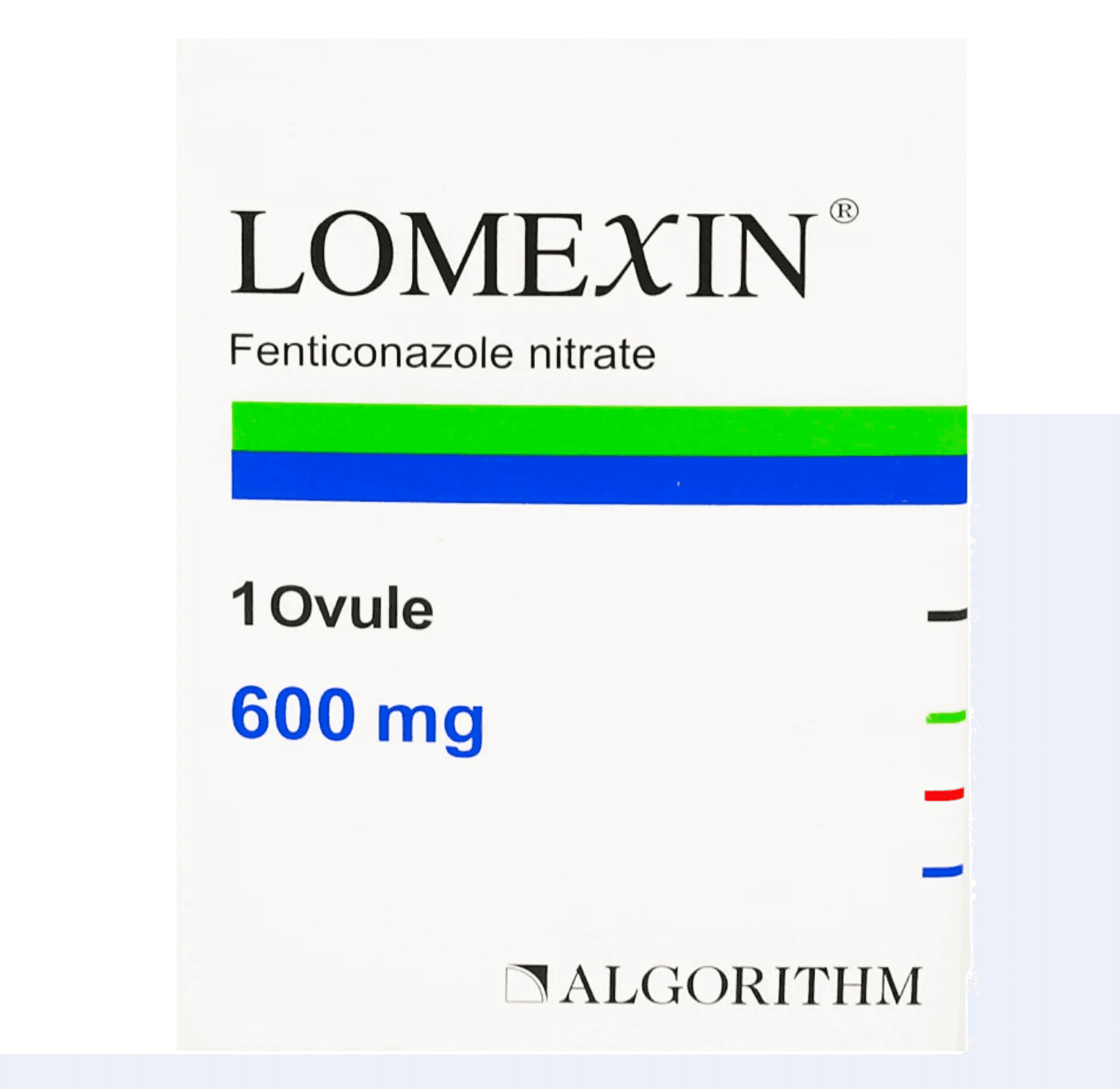 لوميكسين 600مج فينتيكونازول - 1 تحميلة