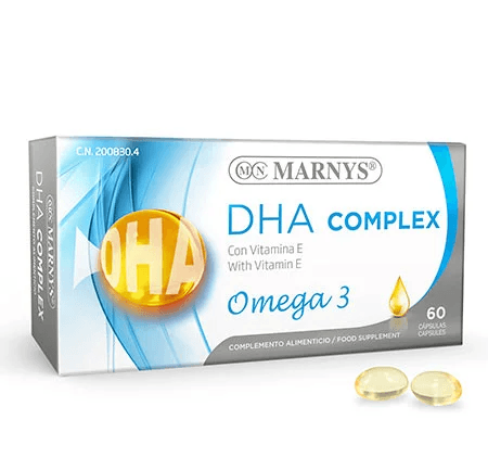 MARNYS DHA Complex Omega 3 & Vitamin E - 60 Capsules