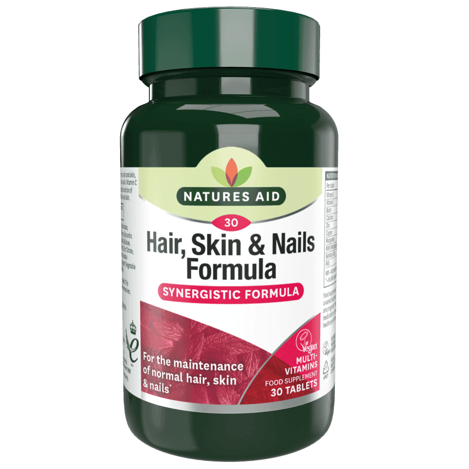 NATURES AID Hair Skin & Nails - 30 Tablets