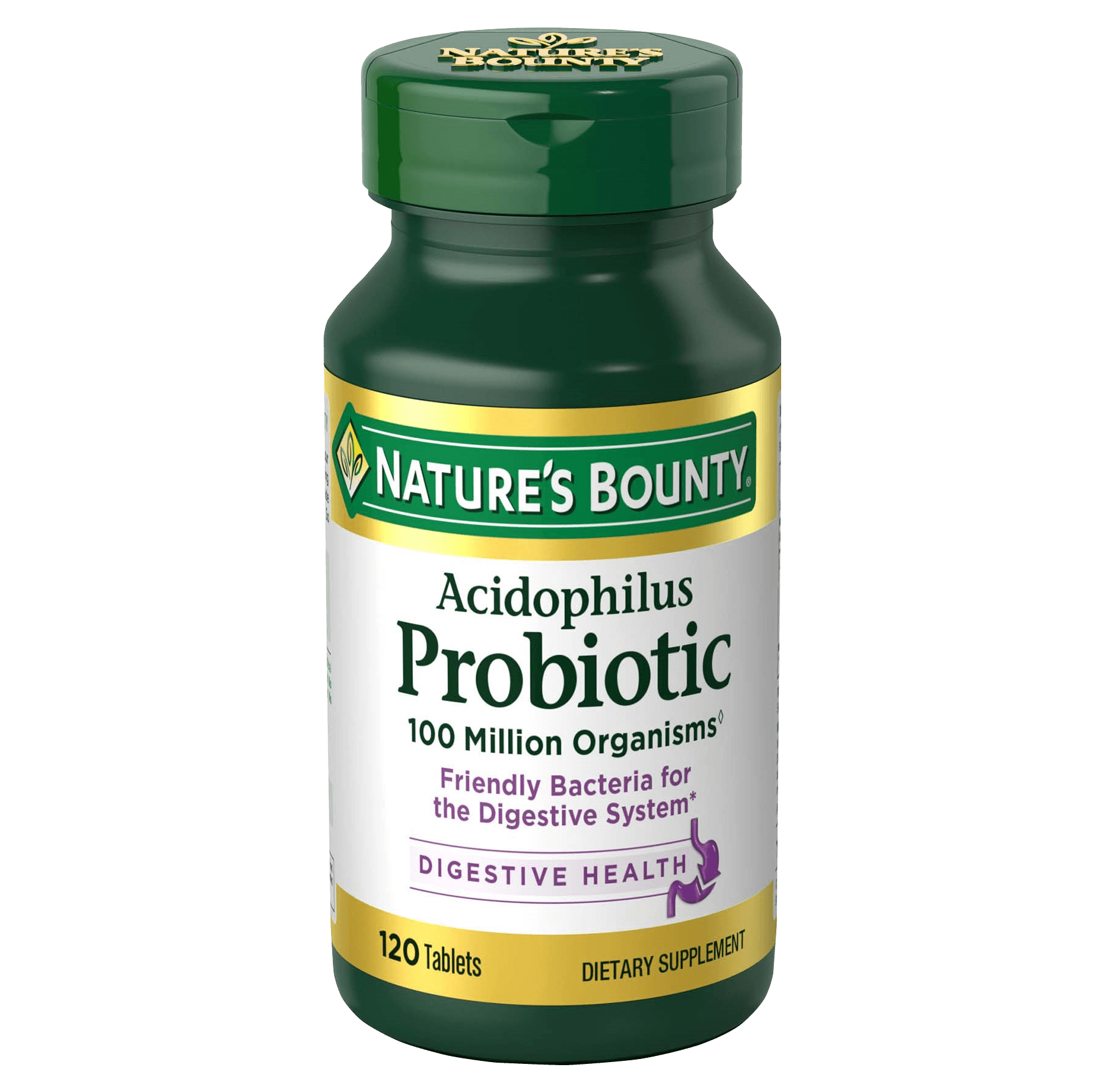 NATURES BOUNTY Acidophilus Probiotics - 120 Tablets