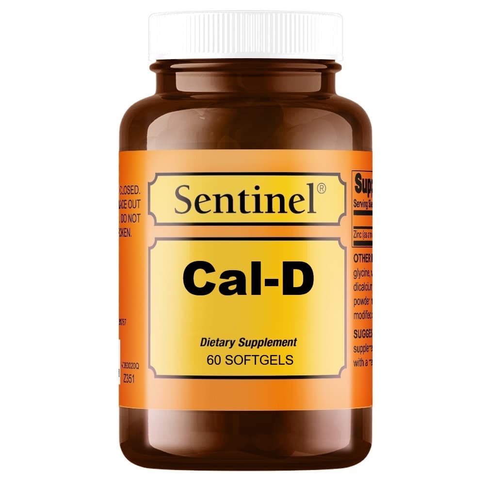 SENTINEL Cal D - 60 Softgels