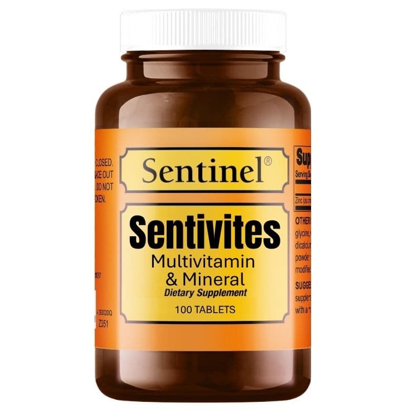 SENTINEL Sentivites Multivitamin & Mineral - 100 Tablets