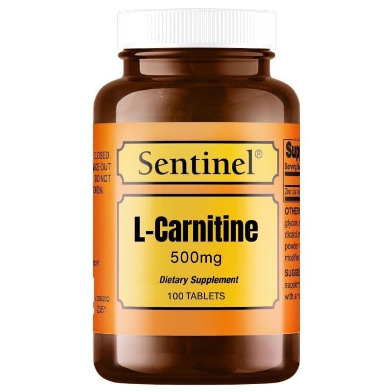 SENTINEL L Carnitine 500mg - 100 Tablets