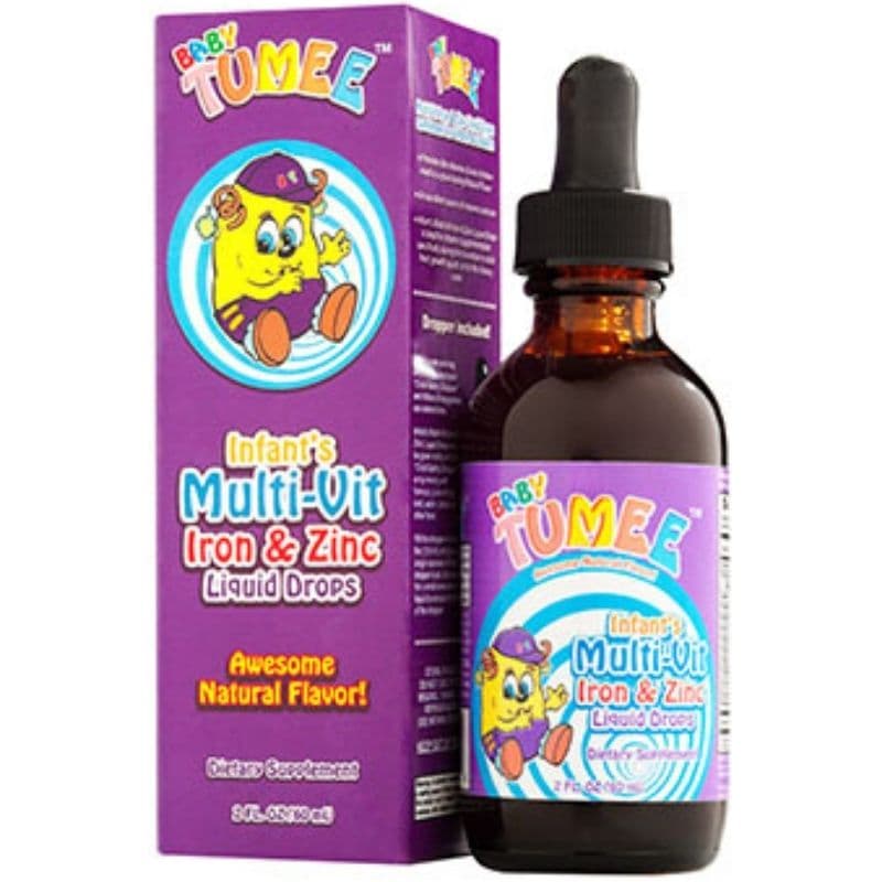 MR TUMEE Baby Tumee Multivitamin Iron & Zinc Liquid - 60ml Oral Drops