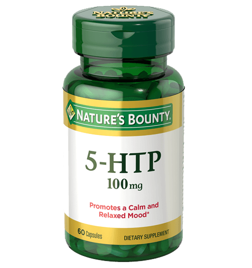 NATURES BOUNTY 5 HTP 100mg - 60 Capsules