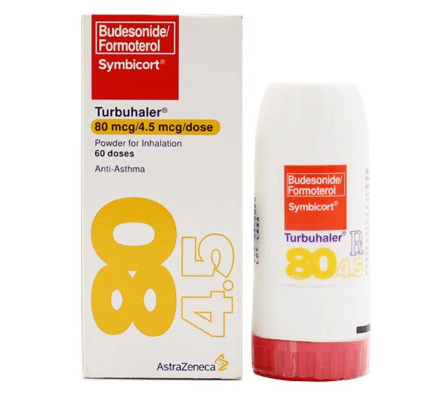 سيمبيكورت 80مكج/4.5مكج بوديزونيد/فورموتيرول - مستنشق 120 جرعة