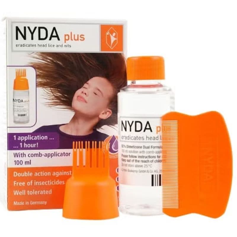 NYDA Plus Head Lice Treatment for Lice & Nymphs - 100ml