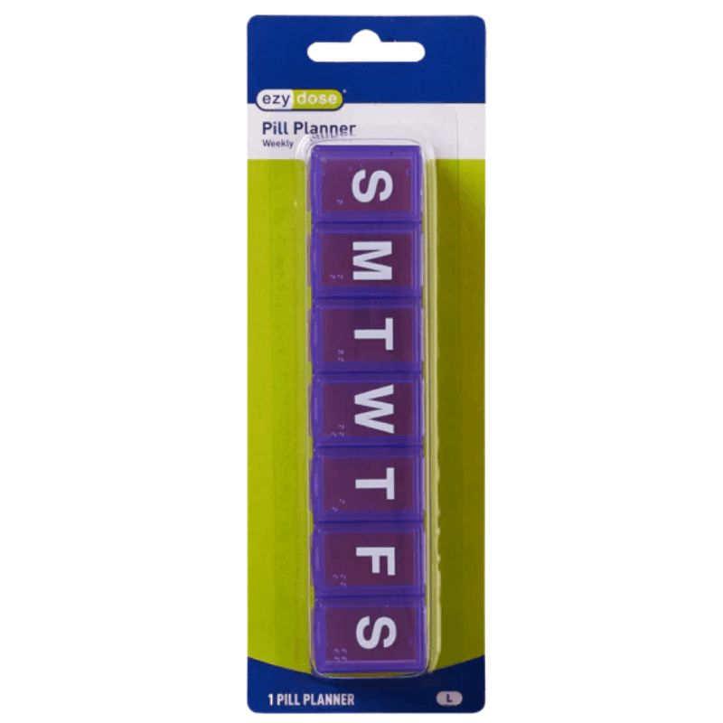 EZY DOSE - Pill Planner Weekly - Large 67006