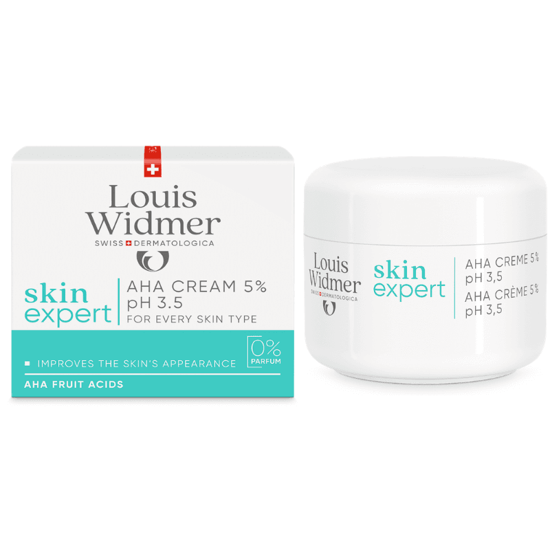 LOUIS WIDMER Skinexpert AHA 5% Cream PH 3.5 - 50ml
