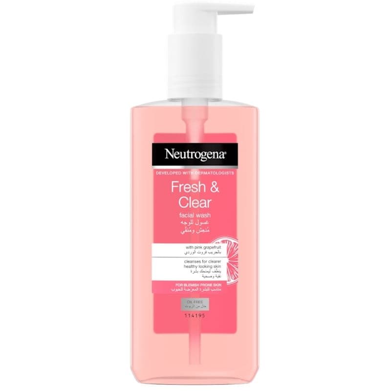 NEUTROGENA Fresh & Clear Facial Wash with Pink Grapefruit - 200ml GR405