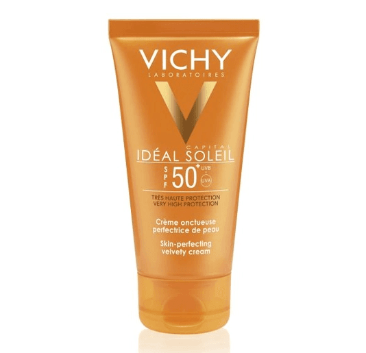 VICHY SPF50+ Ideal Soleil Skin Perfecting Velvety Cream - 50ml Fm2429