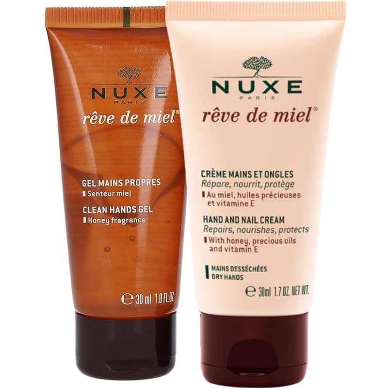 NUXE Promo Clean Hands Gel 30ml + Hand and Nail Cream - 30ml Vnm02233