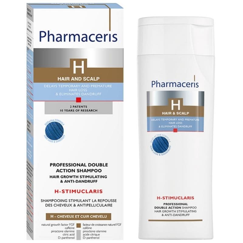 PHARMACERIS H-Stimulcaris Hair Growth & Anti-Dandruff Shampoo - 250ml 10081