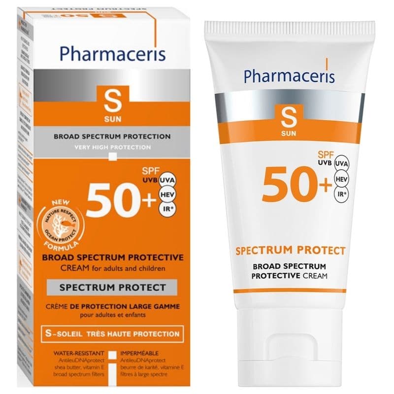 PHARMACERIS Sun Spectrum Protection SPF50+  Adult & Children Cream - 50ml PHR402