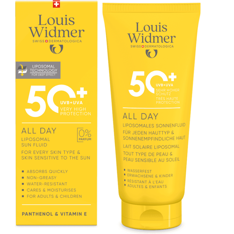 LOUIS WIDMER All Day SPF50 Plus Non-Scented Cream - 100ml