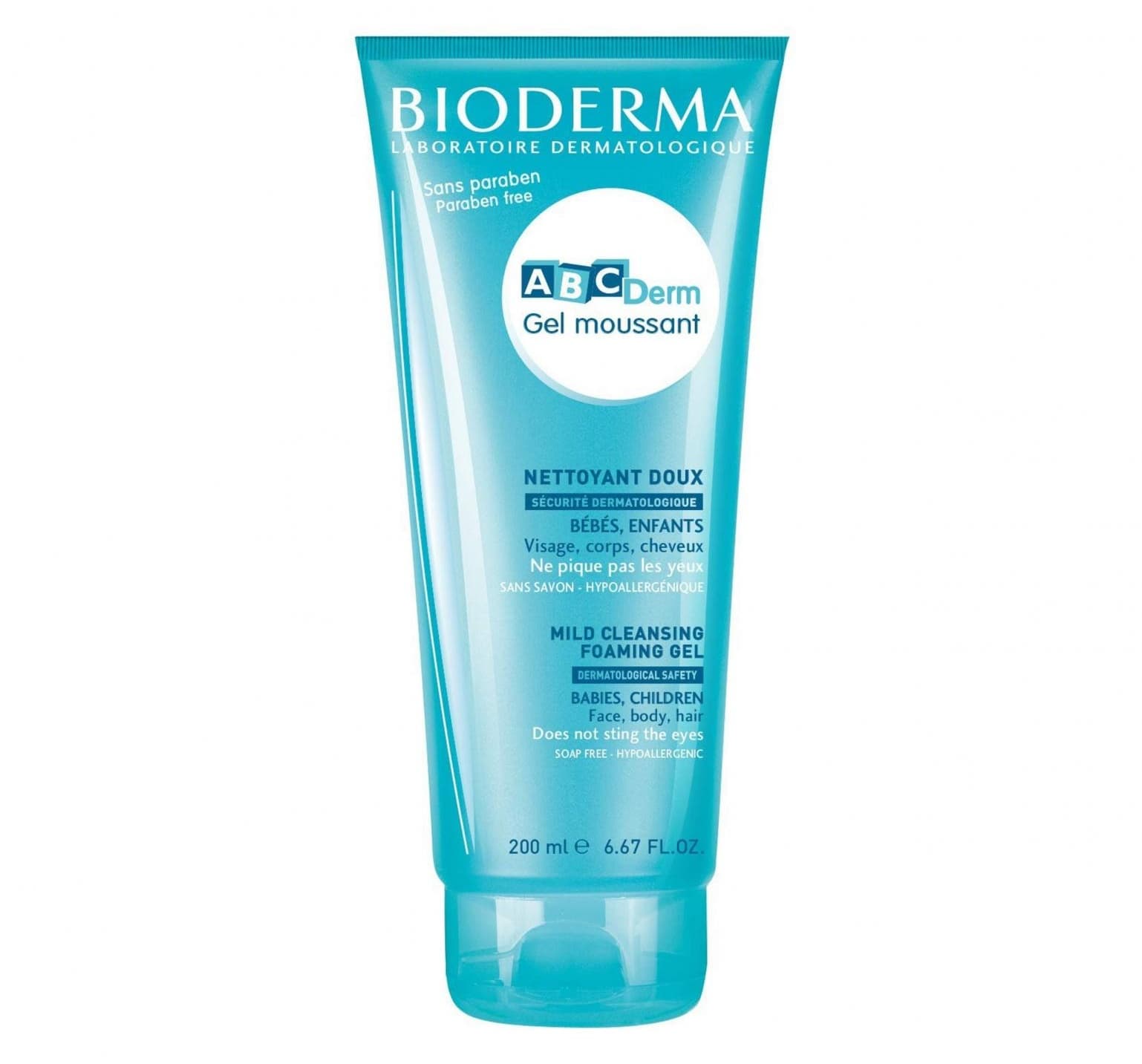 BIODERMA Abcderm Moussant Foaming Gel - 200ml Bio113