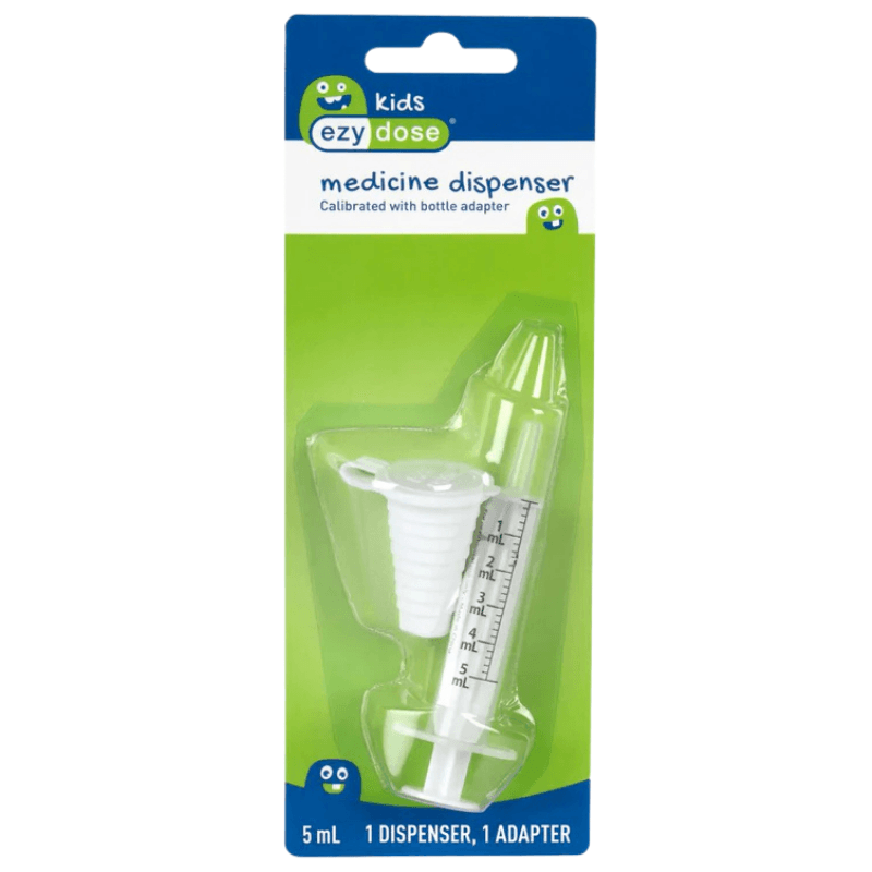 EZY DOSE - Medicine Dispenser 5ml Oral Syringe + Adapter 67008