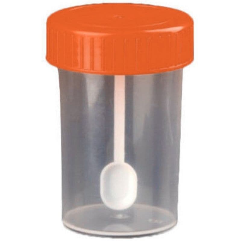 MX-LRD Sample Container Sterile with Spoon - 60ml 117936