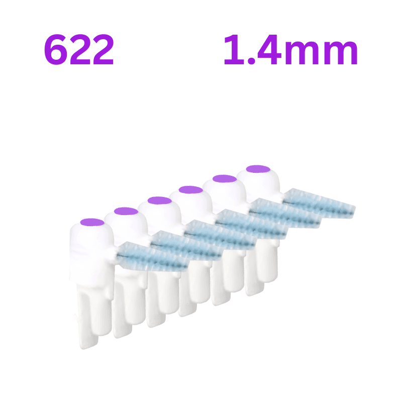 GUM - Interdental Proxabrush Click 1.4mm - 6 Refills 622
