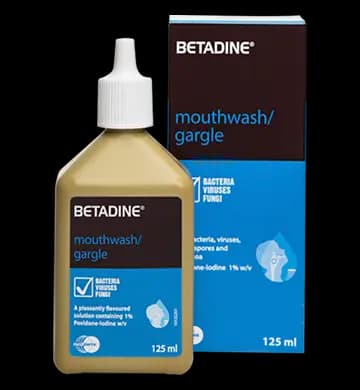 BETADINE Gargle & Mouthwash - 125ml