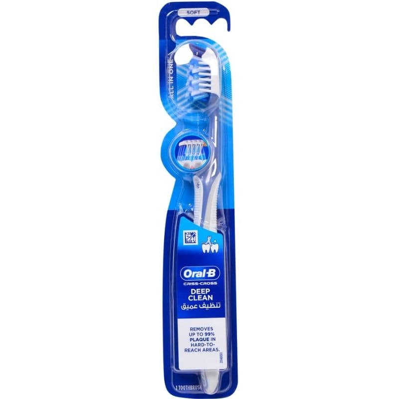 ORAL-B Toothbrush Criss-Cross All in One Soft Ob407-0