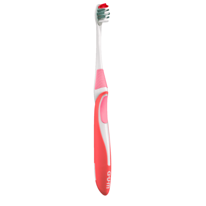 جم - فرشاة أسنان أكتيفيتال برأس مضغوط ناعم للغاية