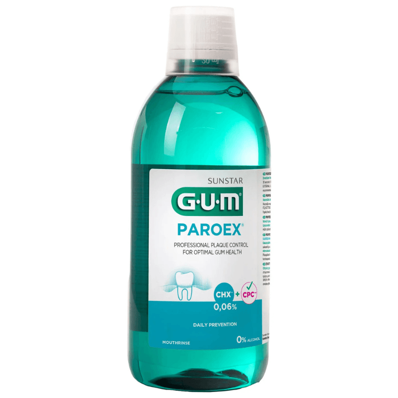 GUM - Mouthwash Paroex 0.06% Chlorhexidine - 500ml 1702