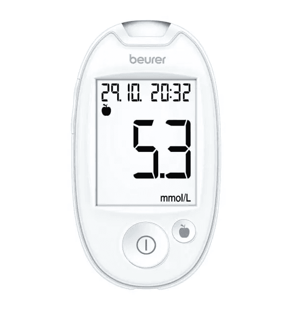 BEURER GL 44 Lean mg/dL Blood Glucose Monitor + 50 Test Strips